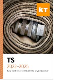 TS 2022 - 2025 -sopimuskirjan kansi.