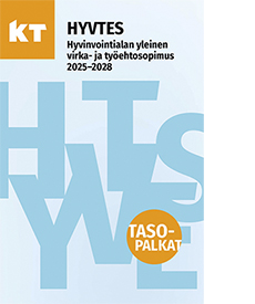 HYVTES 2025-2028, tasopalkat -kirjan kansi.