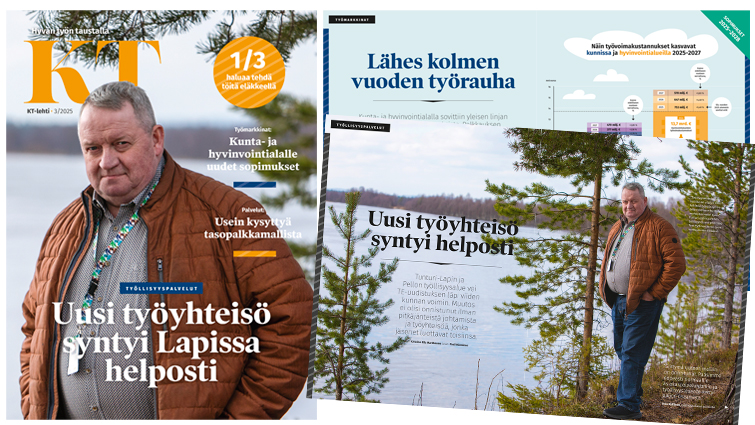 Lehden ilmestymisuutisen kuva. 