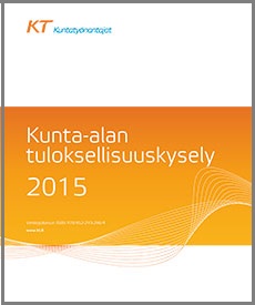 Kunta-alan tuloksellisuuskyselyn 2015 kansi.