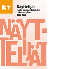 Näyttelijät 2025–2028 -sopimuksen kansi