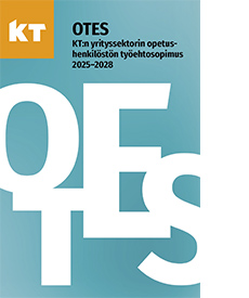 OTES 2025–2028 -sopimuksen kansi.