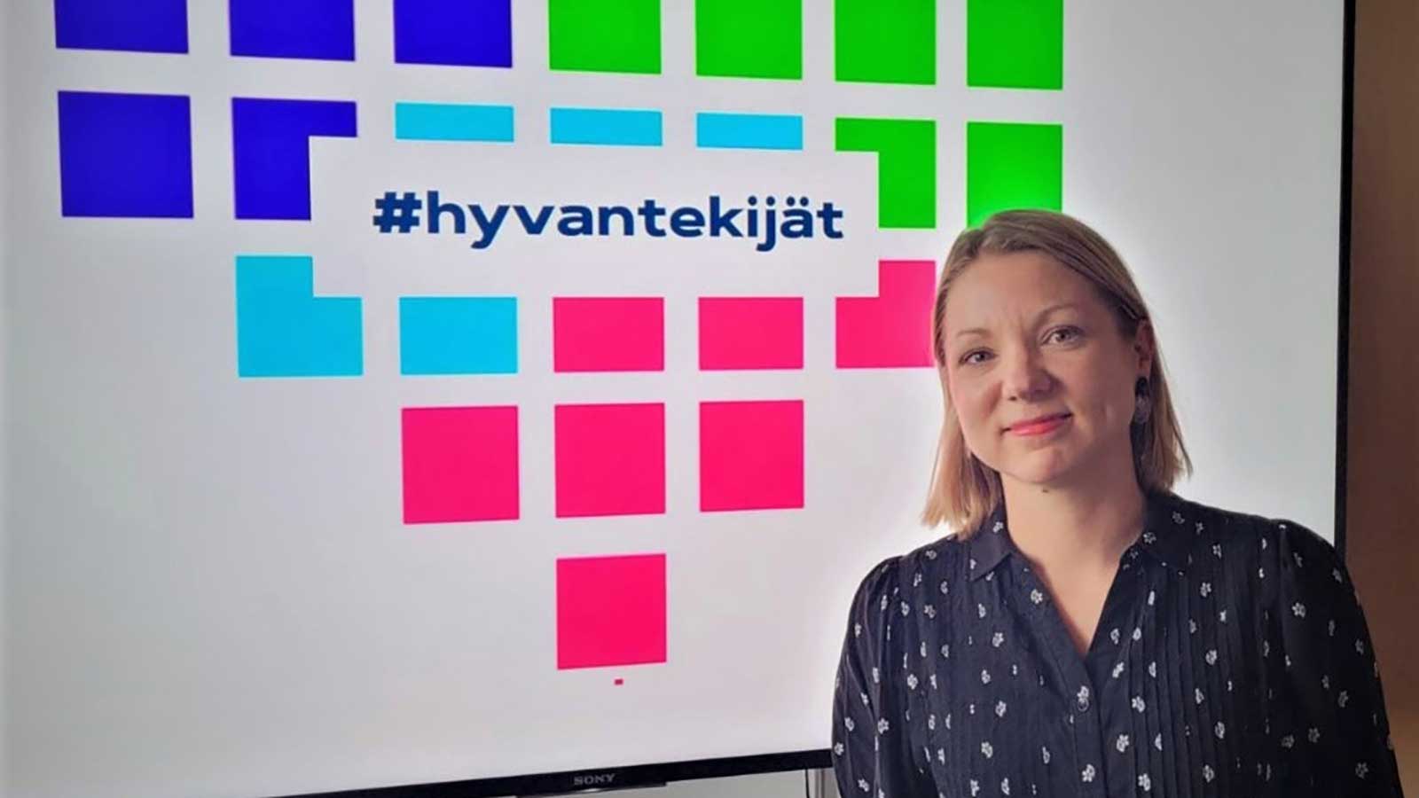 Tiia Rouhiainen on Vantaan ja keravan hyvinvointialueen HR-päällikkö.