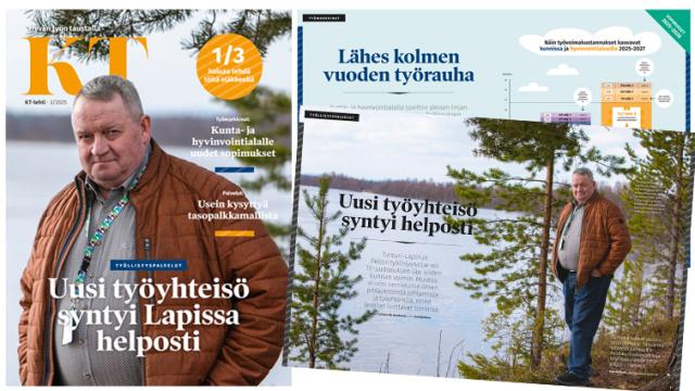 Lehden ilmestymisuutisen kuva. 