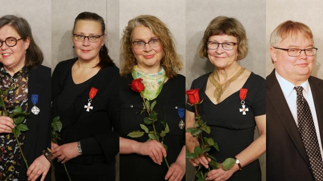 kunniamerkkien saajat 2020