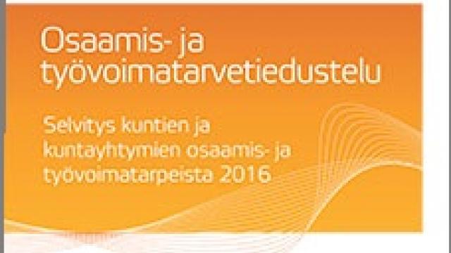 Osaamis- ja työvoimatarvetiedustelun 2016 kansi