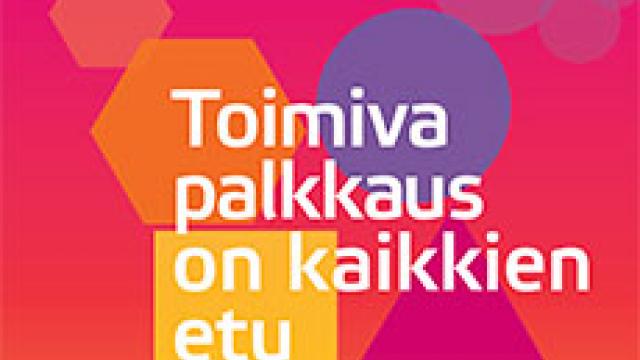 Toimiva palkkaus on kaikkien etu -oppaan kansi