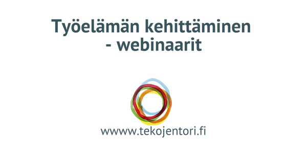 Työelämän kehittäminen -webinaarit logo
