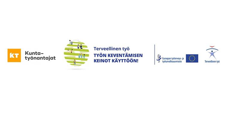 Terveellinen työ -kampanjan 2020-2022 logot