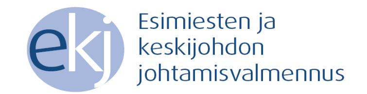 EKJ Esimiesten ja keskijohdon johtamisvalmennus