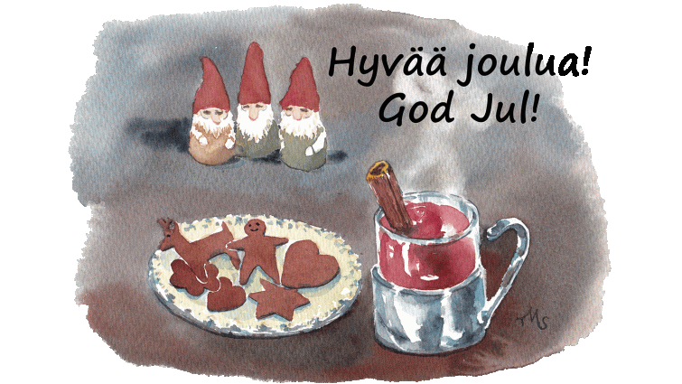 KT toivottaa hyvää joulua! Kuva: Tanja Seppänen