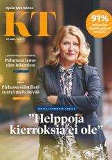 KT-lehden kansi. 