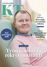 KT-lehden 5/2022 kannessa on Mika Forsberg Päijät-Hämeen hyvinvointikuntayhtymästä.
