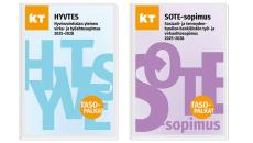 SOTE-sopimuksesta 2025-2028 ja HYVTESistä 2025-2028 on tehty kaksi versiota. Toinen versio sisältää tasopalkkamääräykset.