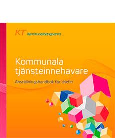 Pärmen på Kommunala tjänsteinnehavare - Anställningshandbok för chefer.