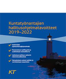 KT:n hallitusohjelmatavoitteet 2019 - 2022 -esitteen kansi