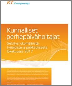 Kunnalliset perhepäivähoitajat -selvityksen kansi.
