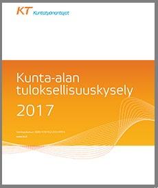 Kunta-alan tuloksellisuuskyselyn 2017 kansi.