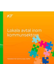 Pärmen pä publikationen om lokala avtal inom kommunsektorn