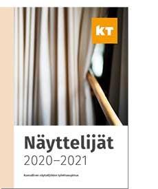 Näyttelijöiden sopimuksen 2020-2021 kansi.