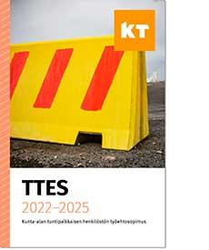 TTES 2022-2025 -sopimuskirjan kansi.