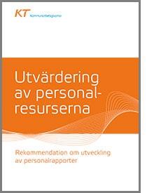 Pärmen på publikationen Utvärdering av personalresurserna.