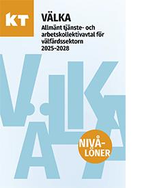 Pärmen på VÄLKA 2025-2028 med nivålöner.