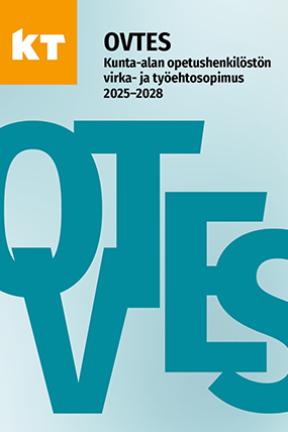 OVTES 2025–2028 -sopimuksen kansi